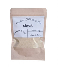 Poudre de Siwak 30g – 100% Naturelle – Hygiène bucco-dentaire