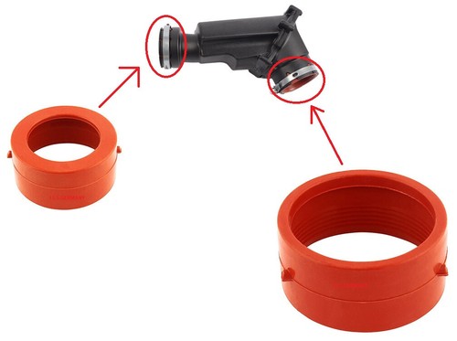 Joint tuyau charge - 2x,
