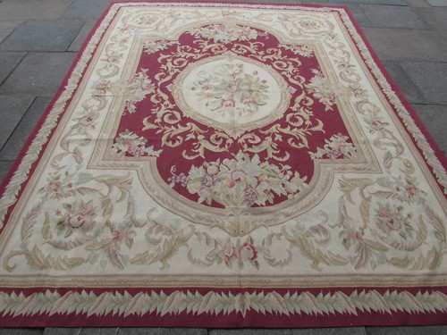 Tapis aubusson vintage - tapis, fait
