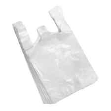 LOT  2000 SACS BRETELLE PLASTIQUE SACHET BLANC 26*45cm Emballage,