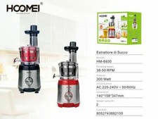 Extracteur De Jus De Fruits Et Légumes 300 W Hoomei HM-6930 Cuisine
