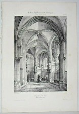 Lithographie Chapelle de la