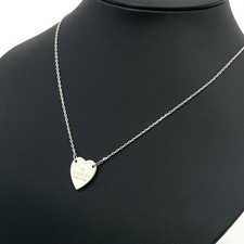 Collier pendentif plaque coeur