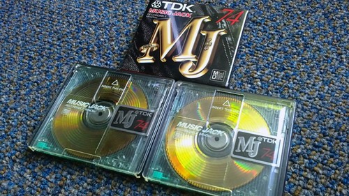 Minidisc tdk music jack - 3,