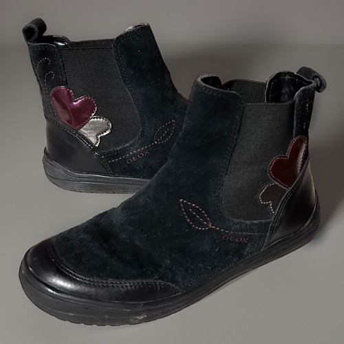 Bottines noires daim cuir - bottines,