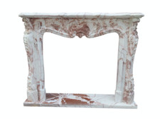 Cheminée en marbre de style
