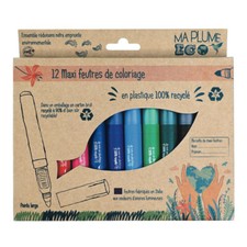 12 gros feutres de coloriage -