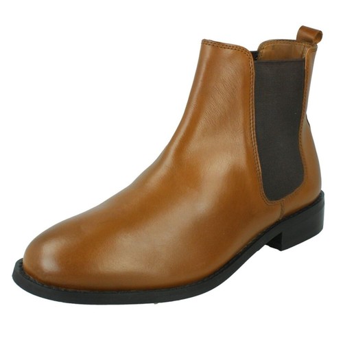 Bottes chelsea cuir pour - en,