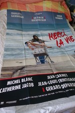 Affiche MERCI LA VIE Bertrand