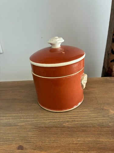Ancien pot terrine foie - ancien, à