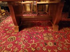 table de salle à manger en bois massif annees 1930