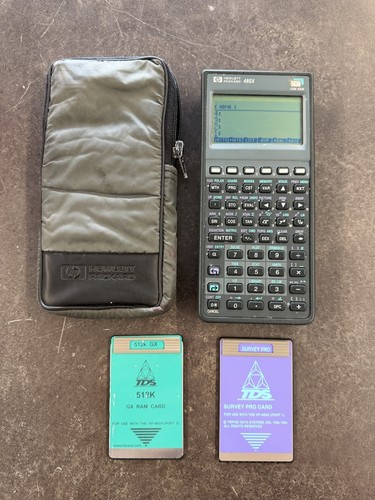 Hewlett packard 48gx with - hewlett,