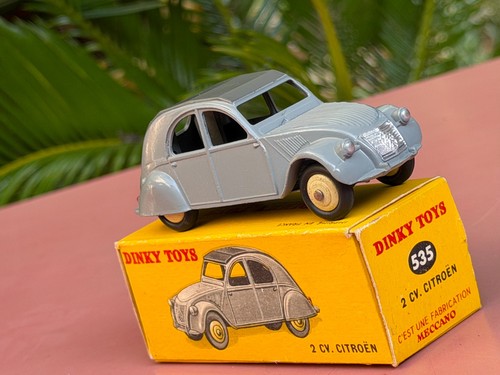 Dinky toys 535 citroën - citroën, 2cv