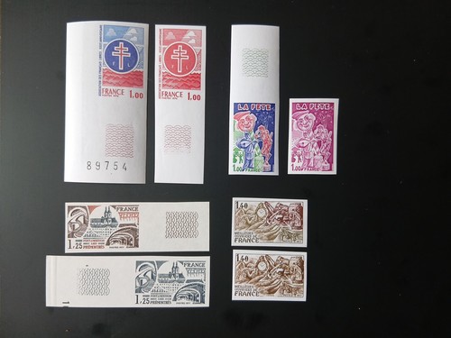 Timbres france variété non - timbres,