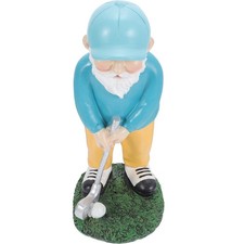 Résine golf nain décoration
