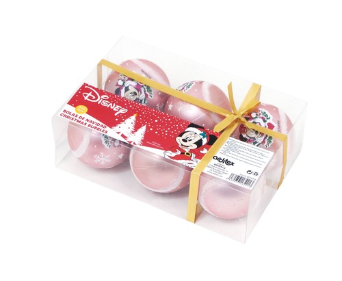 Lot boules sapin de - de, 6