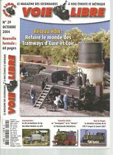 VOIE LIBRE N°29 TRAM EURE-ET-LOIRE / DAVENPORT & POTER / 030 CORPET & LOUVET LGB