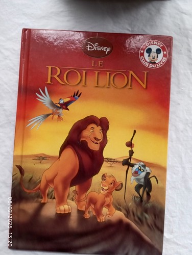 Roi lion livre - le,