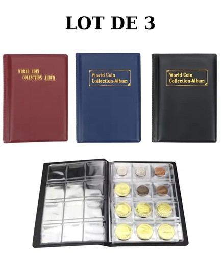 Lot classeurs pièces - lot, 360