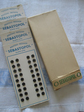 Boite de 5 PLAQUES  de Boutons