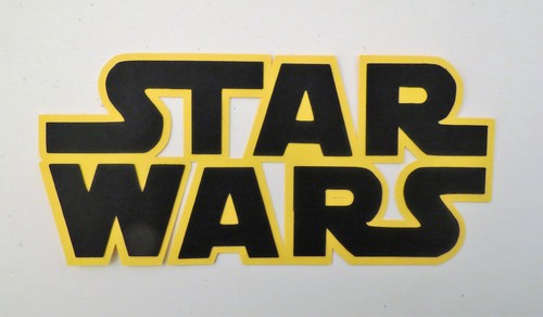Star wars title die - wars, cut
