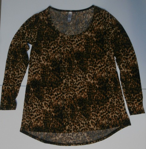 Lularoe lynnae top leopard - lularoe, |