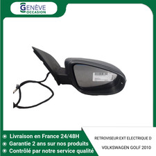 🇫🇷 RETROVISEUR EXTERIEUR ELECTRIQUE DROIT VOLKSWAGEN GOLF ➤5K0857508AF9B9 ♻️