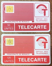 MONACO PYJAMA G+ RÉF PHONECOTE MP11 & 12 NON PROGRAMMÉES TELECARTE PHONECARD