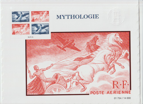 France 2025 affiche mythologie - affiche,