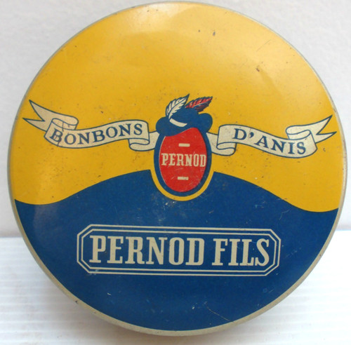 Boîte fer pernod - boîte, fils