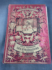 Livre illustré cartonnage Les étrangleurs du Bengale L. Boussenard