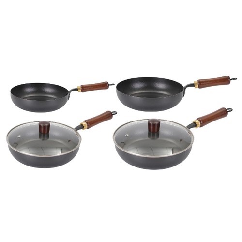 Wok fer pour cuisinières - wok,
