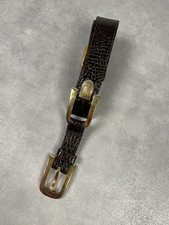 Ceinture En Cuir De Crocodile