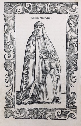 Venise femme noble 1598 - femme,