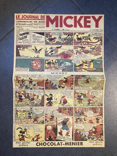 Journal mickey 1 du - n°,