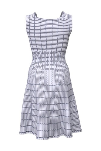 Alaia white blue pagode - blue,