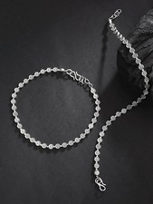 14K or Blanc Sur Circulaire