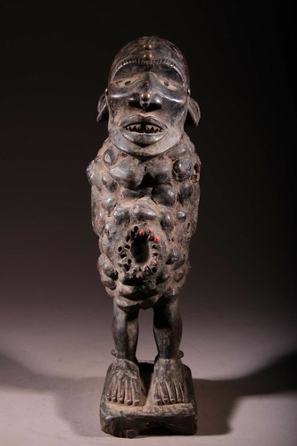 Art africain statue fétiche - africain,