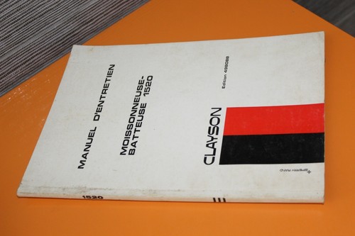 Manuel entretien - (227ater),