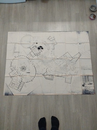 Plan architectural parc - plan,