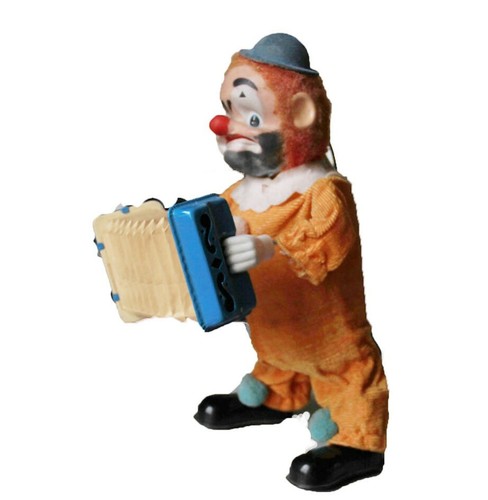Clown musicien automate - clown,