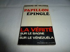 PAPILLON EPINGLE  LIVRE DE