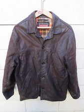 Veste chevignon cuir marron - cuir,