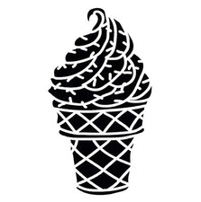 POCHOIR PLASTIQUE 13*13cm 