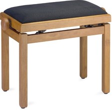 Banc de Piano Chêne Mat avec