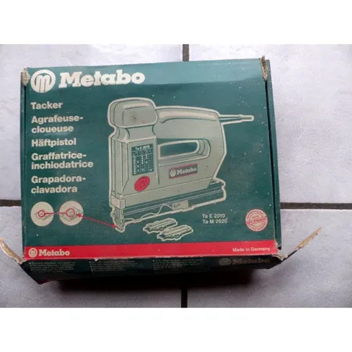 Agrafeuse cloueuse metabo m - metabo, ta