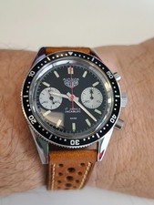 Chronographe mécanique cadran HEUER