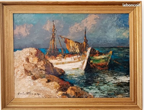 Grand tableau noël canepa - noël,
