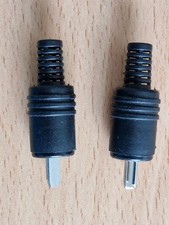 LOT DE 2 FICHES HAUT-PARLEUR DIN NEUVES