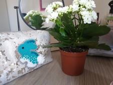 Broche fantaisie en perles de Rocailles "Petit Lapin" faite a la main. Pâques